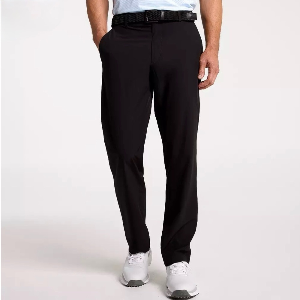 Haggar Straight Fit Golf Pants Black 34x34